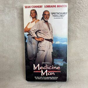 Medicine Man 1992 Sean Connery Lorraine Bracco Adventure Drama VHS Tape